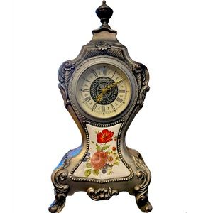 Large Beautiful Old Clock | Working | made In Italy | Marked MM | Very heavy